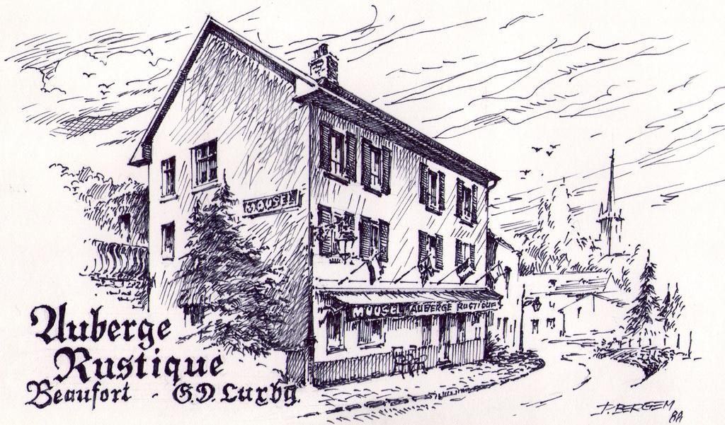 Hotel Auberge Rustique Befort Exterior foto